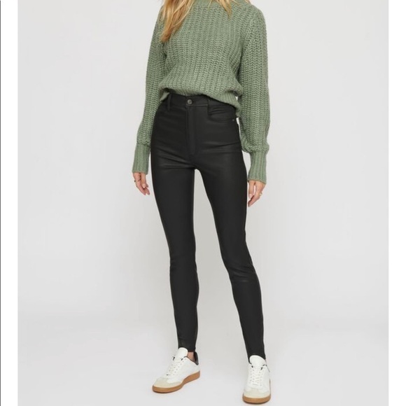 Dynamite Kate coated ultra high rise skinny jeans 28 - Picture 1 of 10